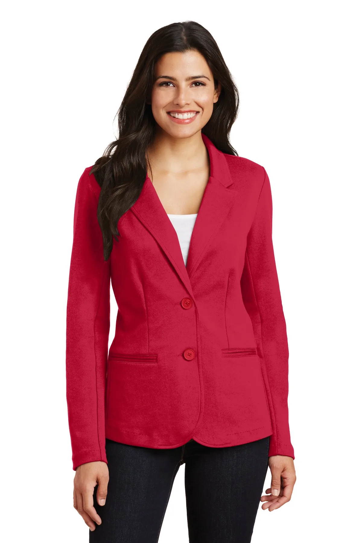 Port Authority® Women's Knit Blazer. view 3