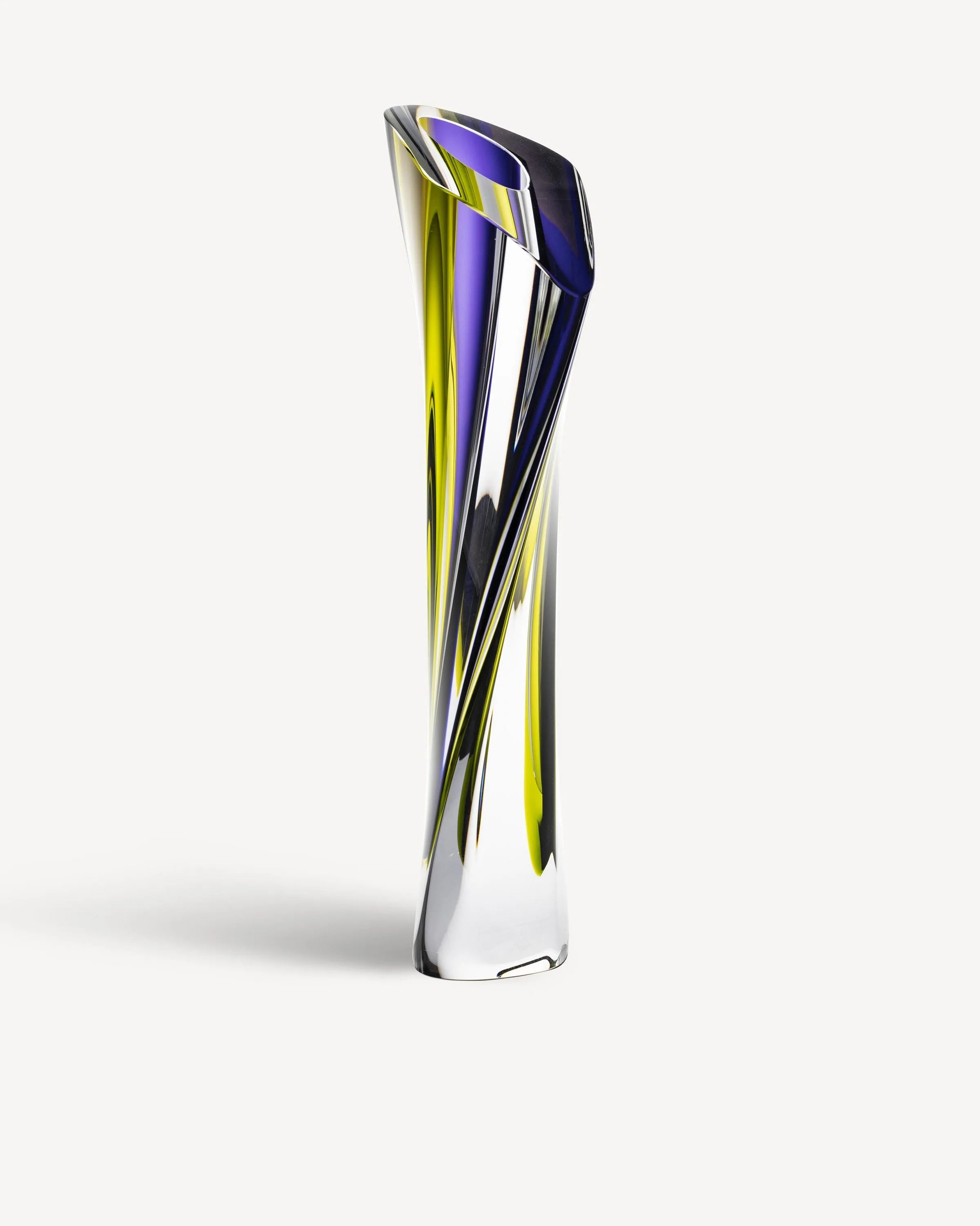 Kosta Boda Saraband Vase Purple/Green