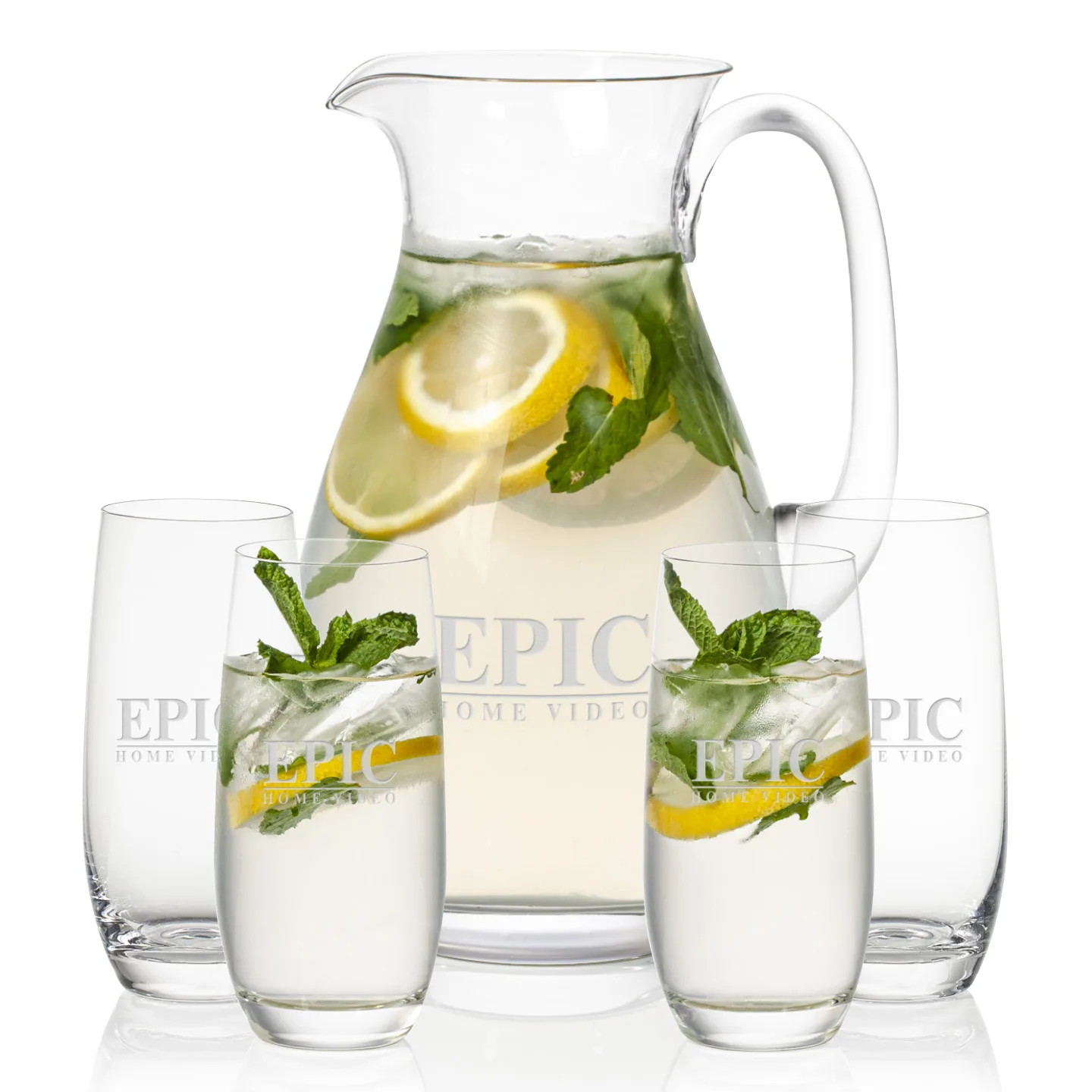 Pitcher & 4 Beverage