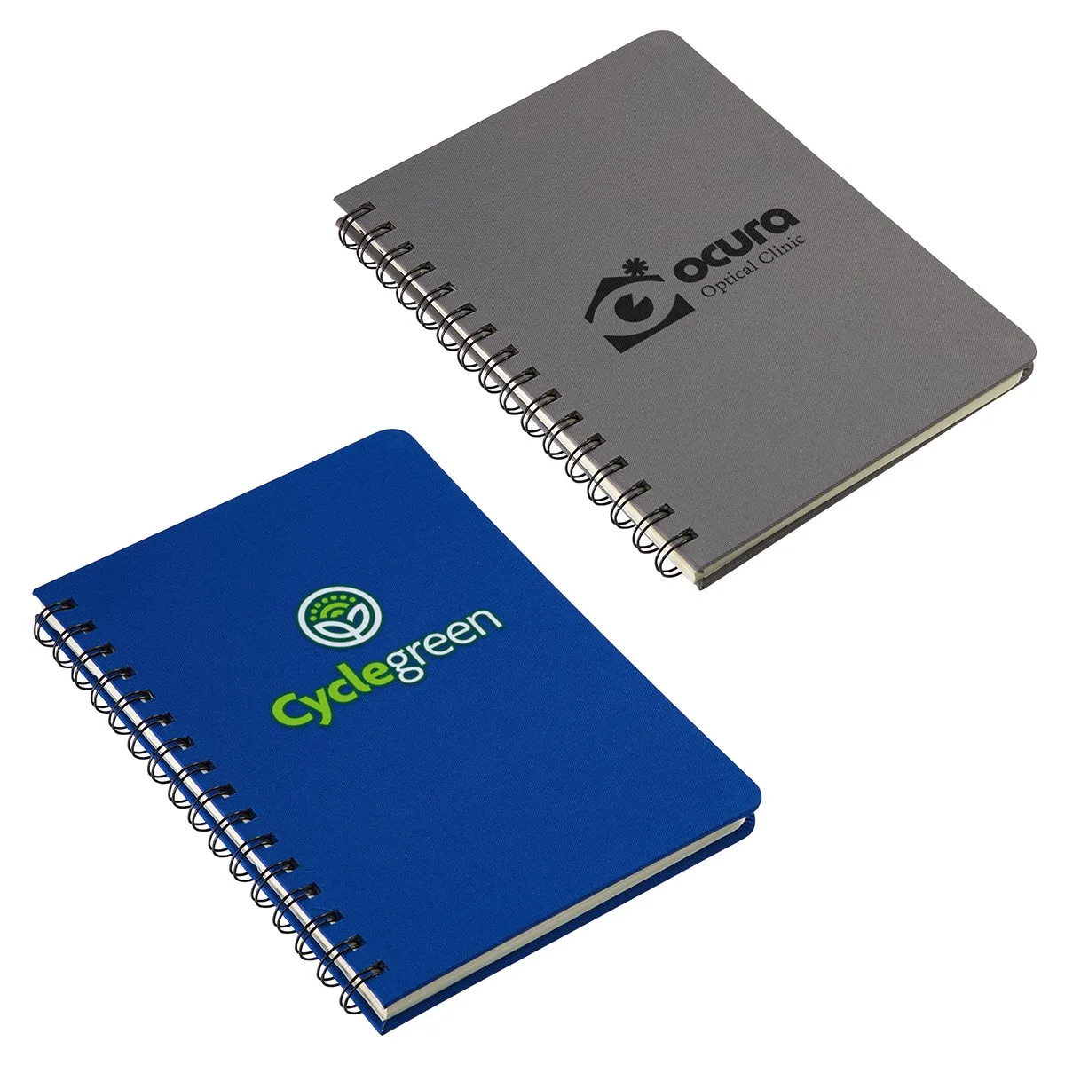 Parley Repreve® Recycled Textured Hardcover Spiral Notebook view 2