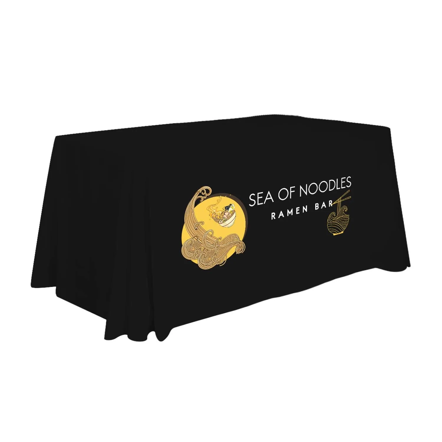 4' Standard Table Throw (Full-Color Front Only) view 3