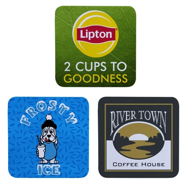 Square Neoprene Coaster view 2