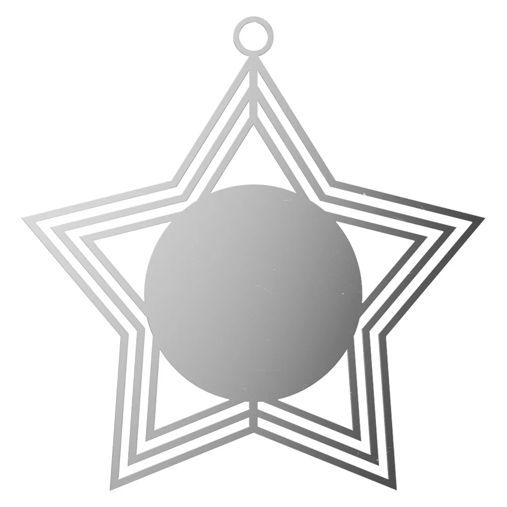 Vibraprint® Star (3D) Holiday Ornament (3") view 2