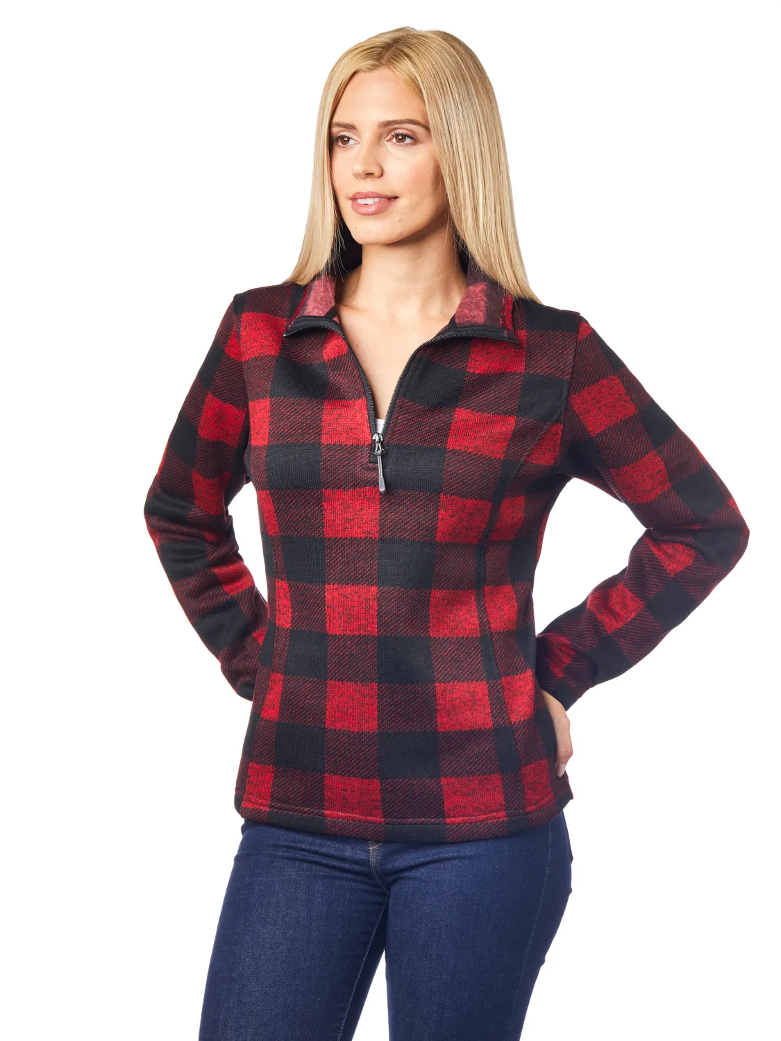 Ladies' Kodiak ¼ Zip Sweater Knit Fleece