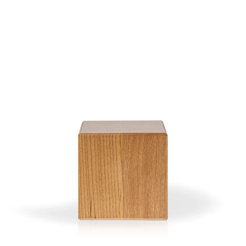 Alder Wood Cube view 2