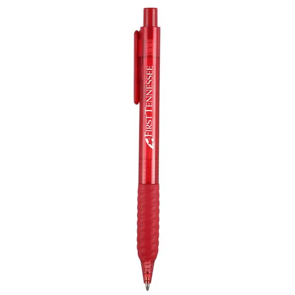 Translucent Red Logo Front View