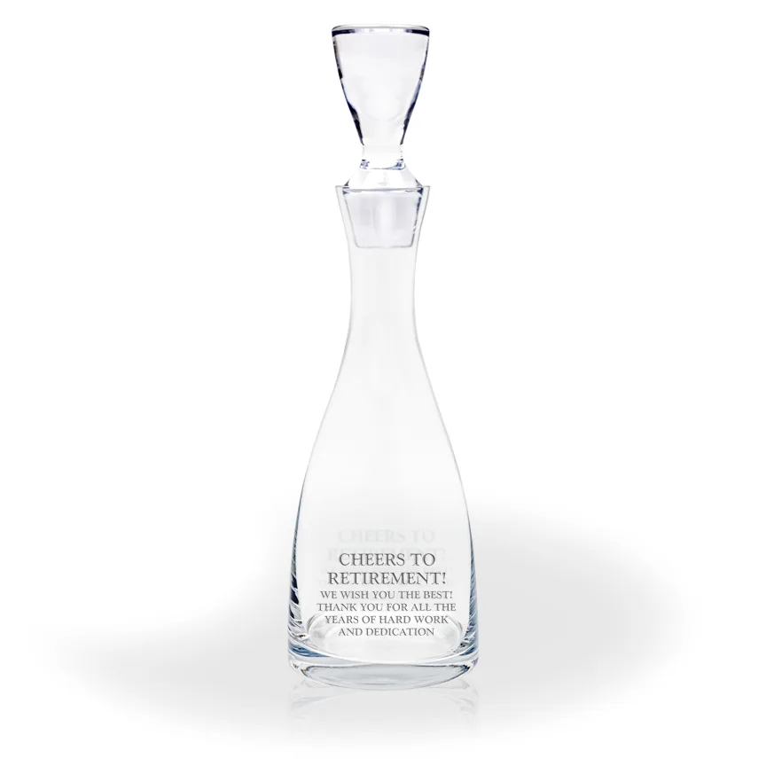 In Vino Veritas Wine Decanter 40 oz view 2
