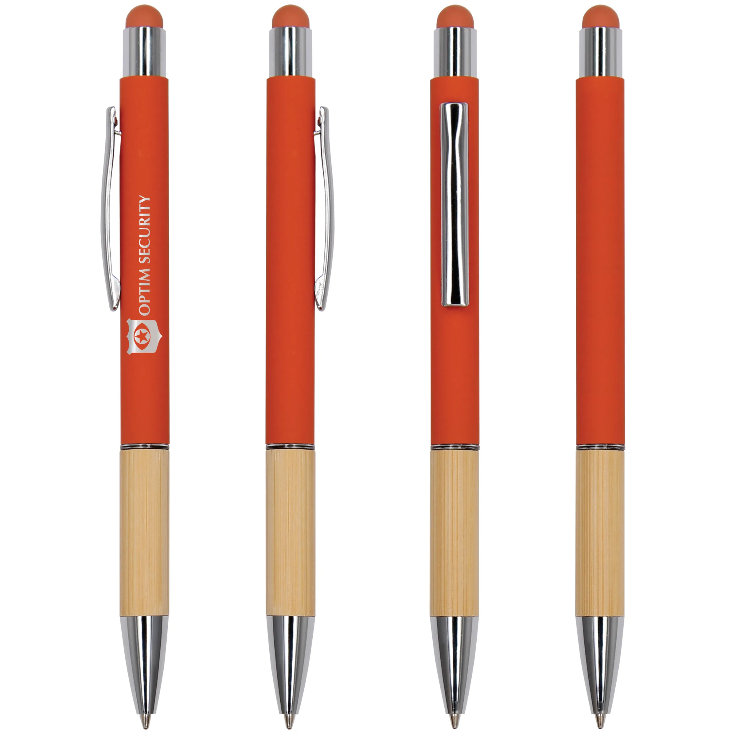 Saratoga Bamboo Grip Stylus Pen view 5