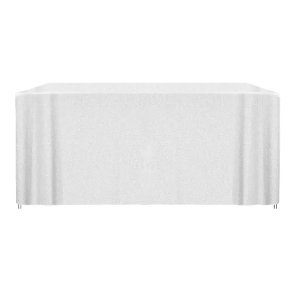 IMPORT 6' Fitted Open-Back Full-Color Table Throw view 3