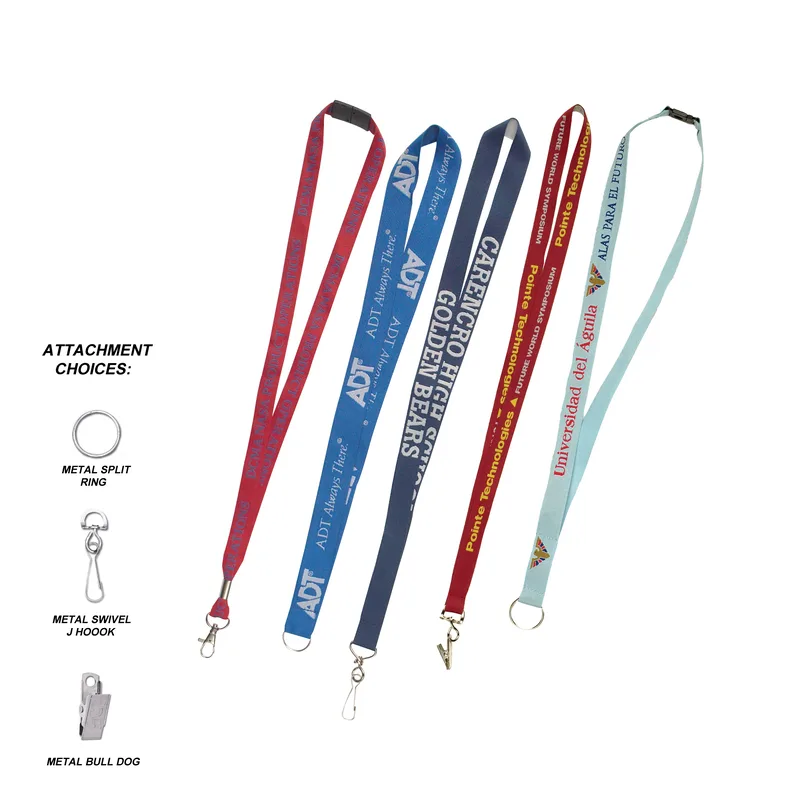 5/8" or 3/4" Woven Lanyards