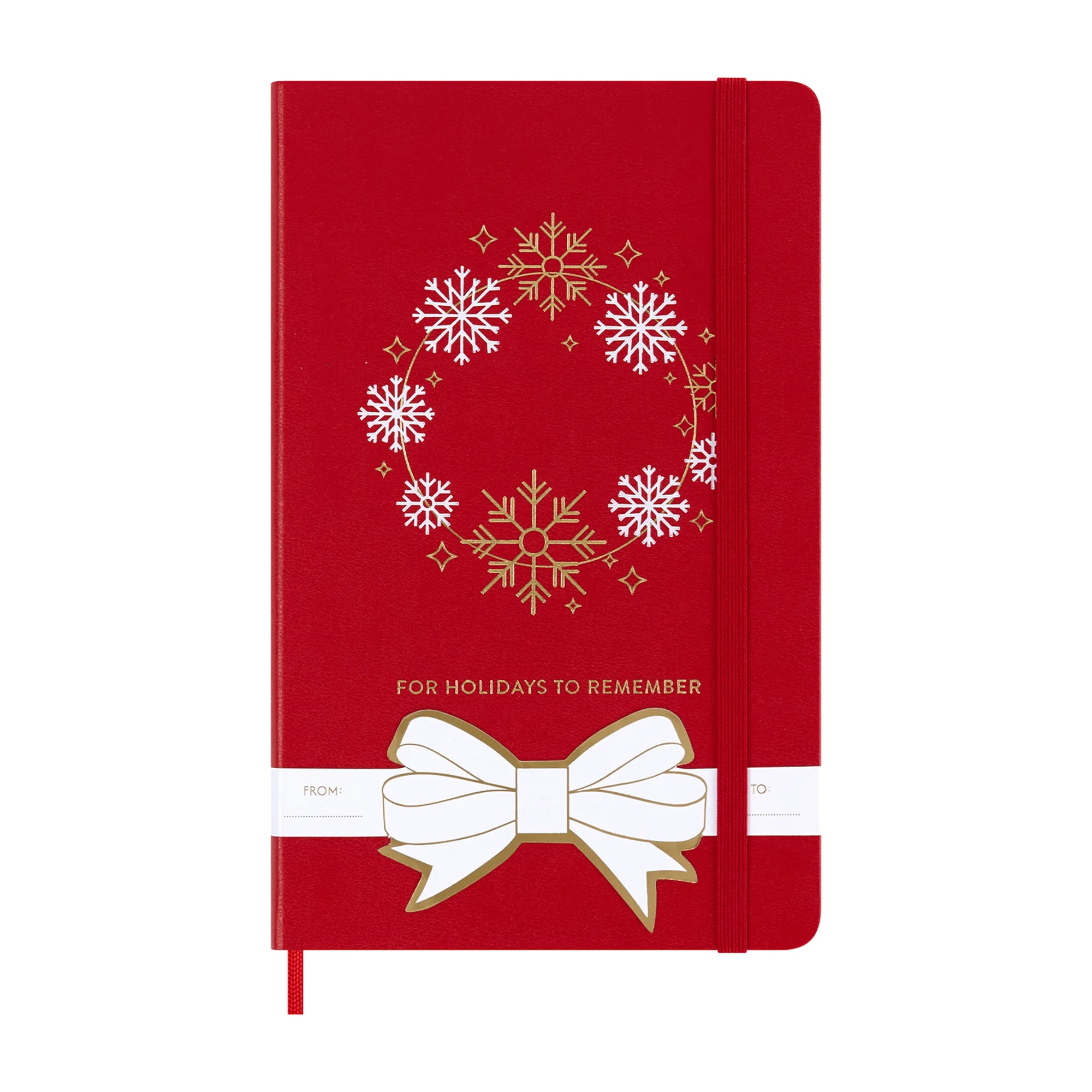 Moleskine® Hard Cover Holiday Notebook Gift Set - Scarlet Red