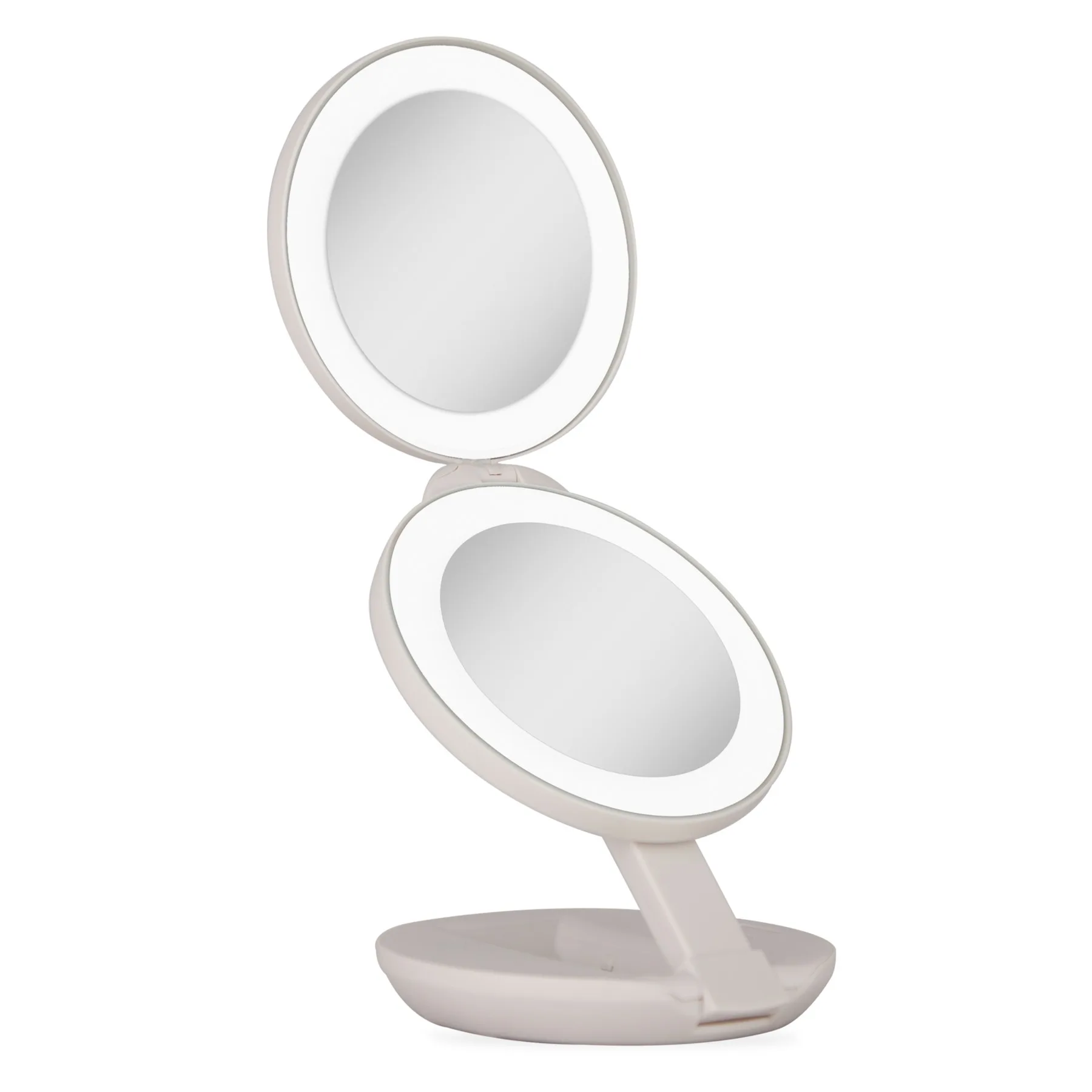 Zadro Lighted Travel Mirror with Magnification & Folding-to-Compact