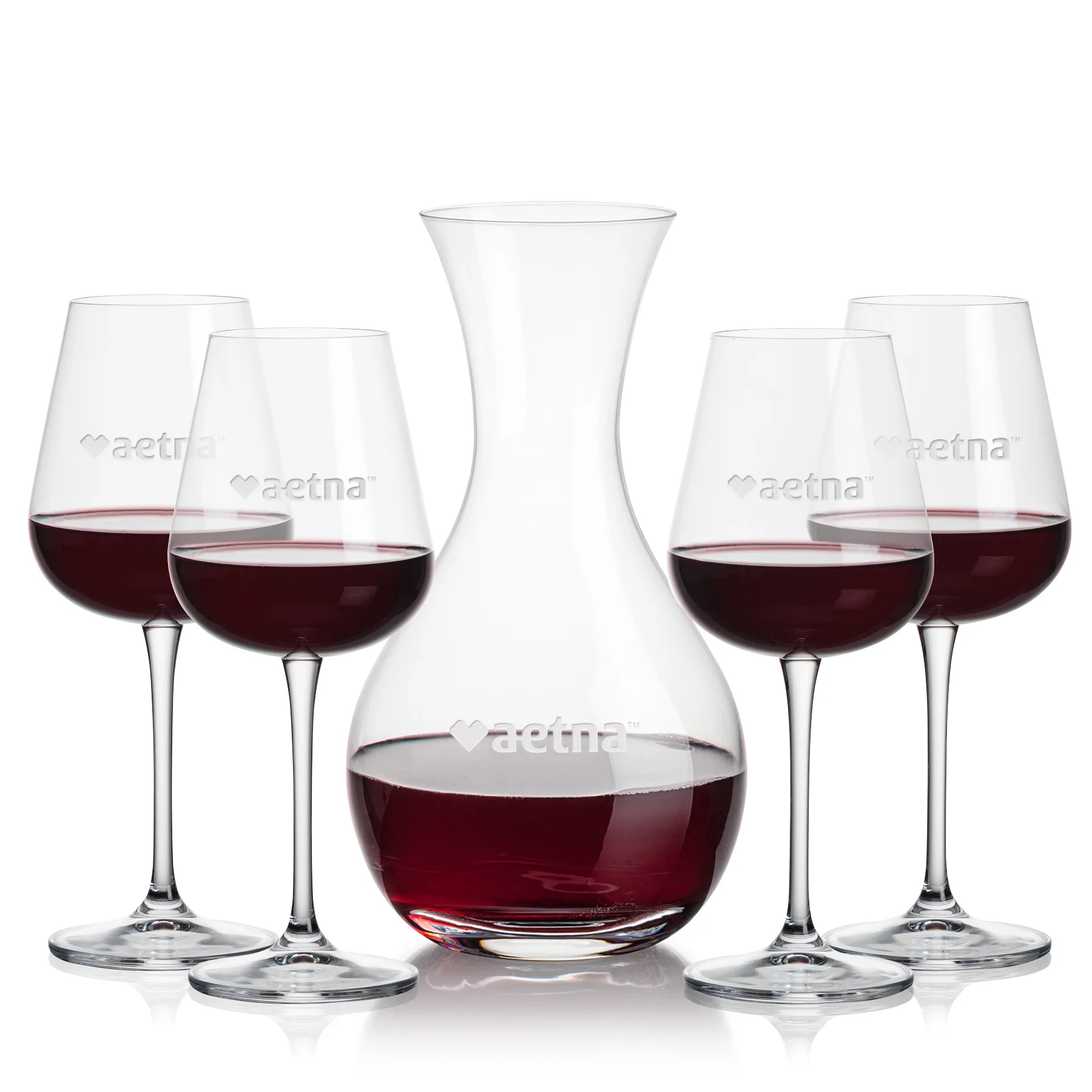 Carafe & 4 Wine