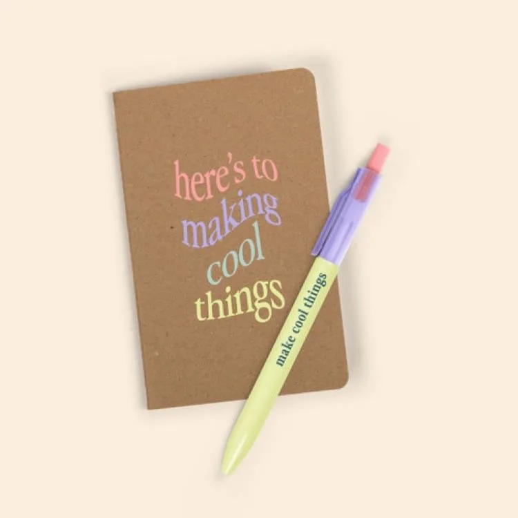 Make Cool Things Journal + Pen Mailer view 2