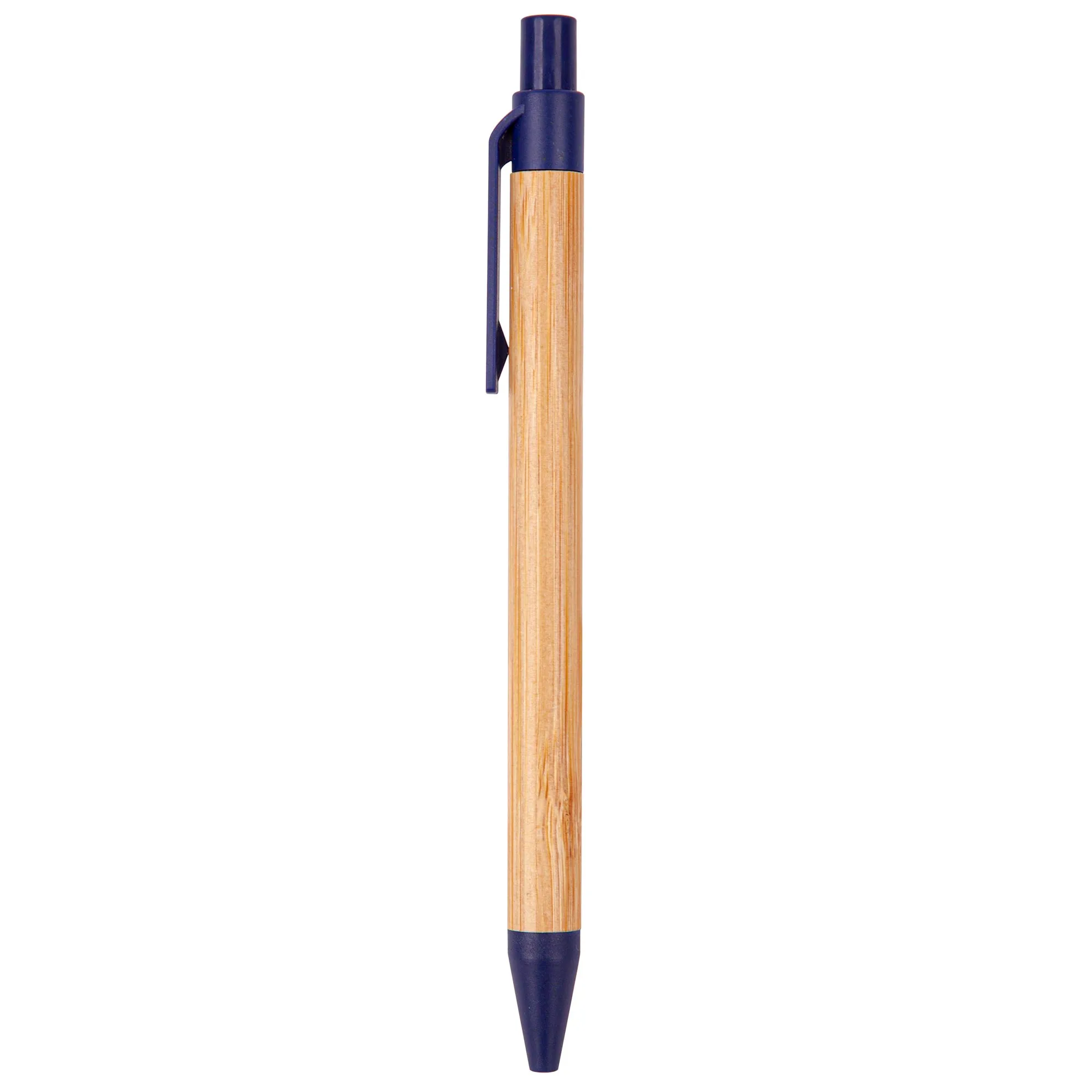 The Albury Bamboo Wheat Straw Click-Action Ballpoint Pen view 3
