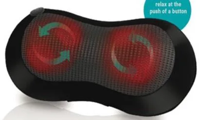 Health, Beauty & Fitness Bally Kneading & Heating Neck & Lumbar Massager