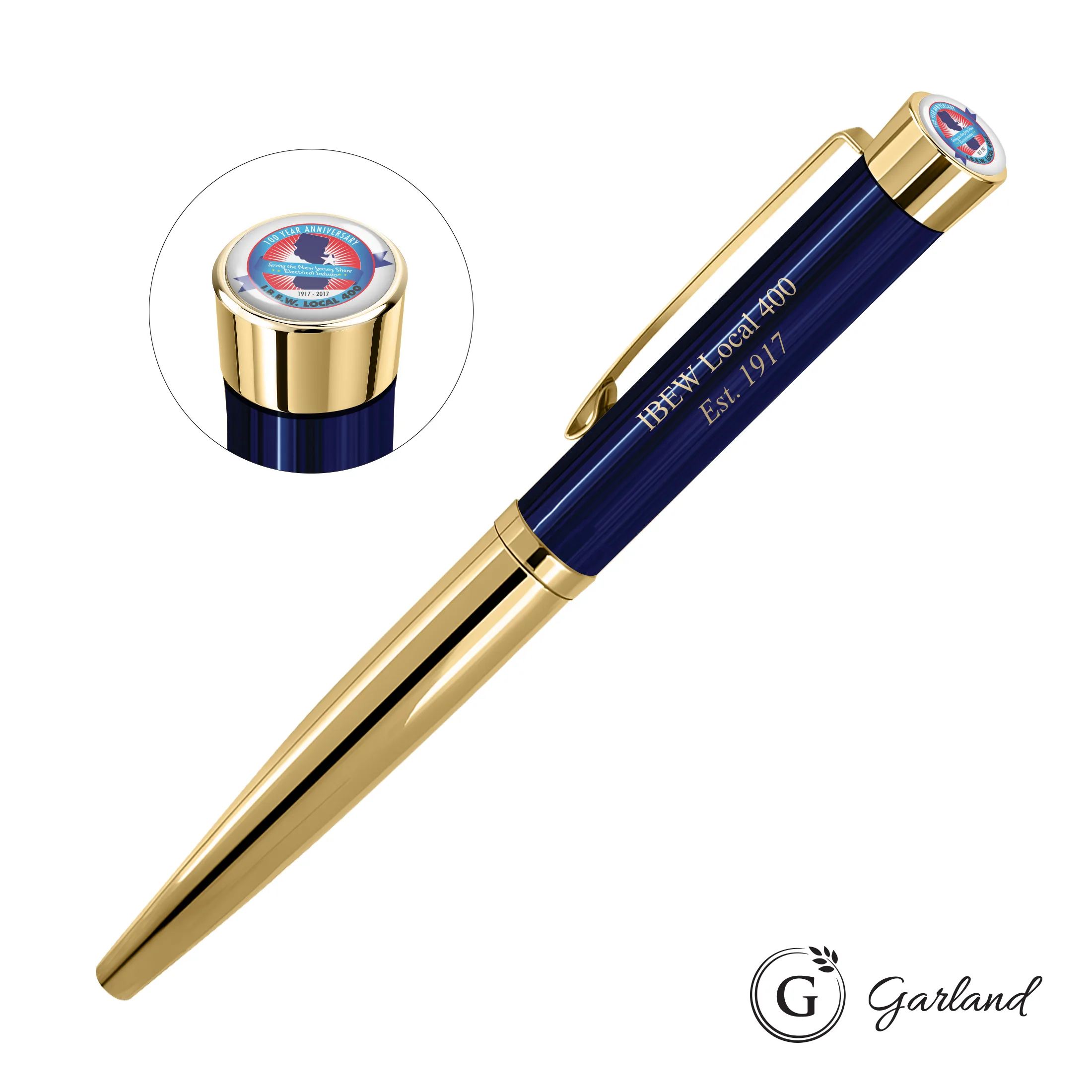 Navy Blue / Gold