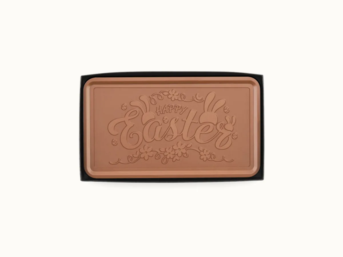 Happy Easter Epic 1lb. Chocolate Bar with Personalized Packaging view 3