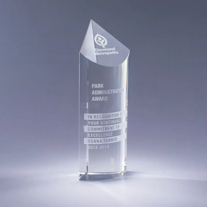 7.5" Scope Crystal Award