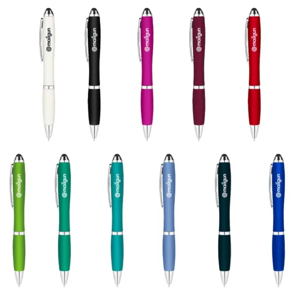 Metallic Curvaceous Ballpoint Stylus view 2