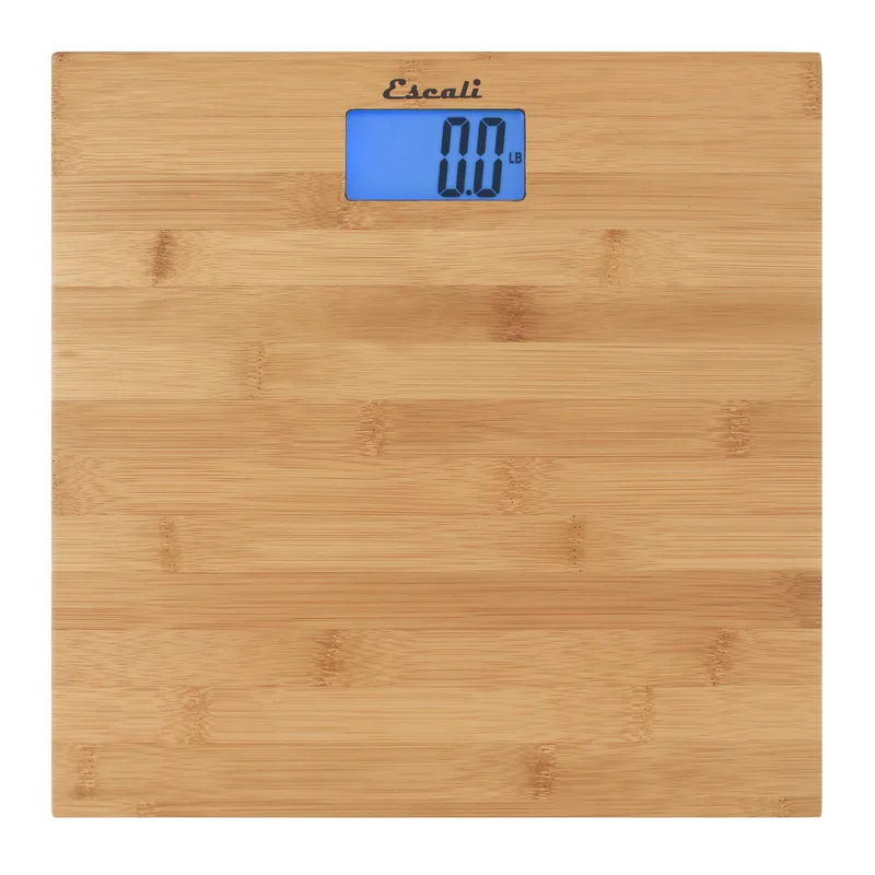 KitchenSupply Escali - Bamboo Bathroom Scale