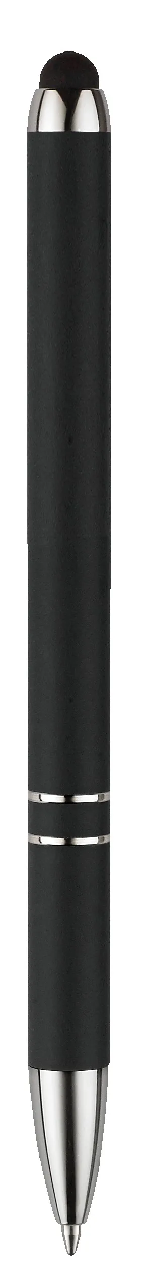 Black/Silver Blank Back View