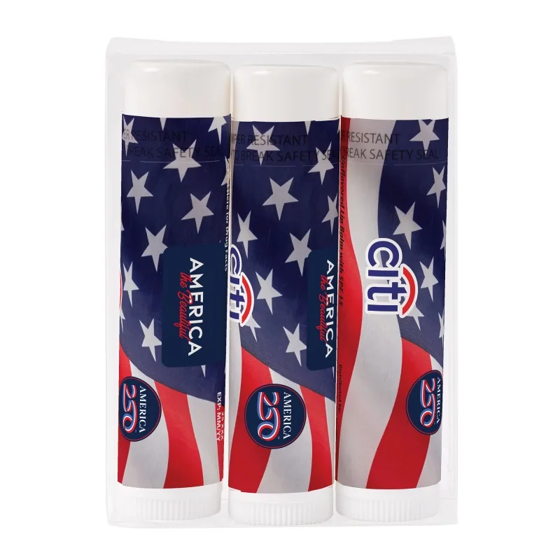 America250 3 Pack Lip Balm view 2