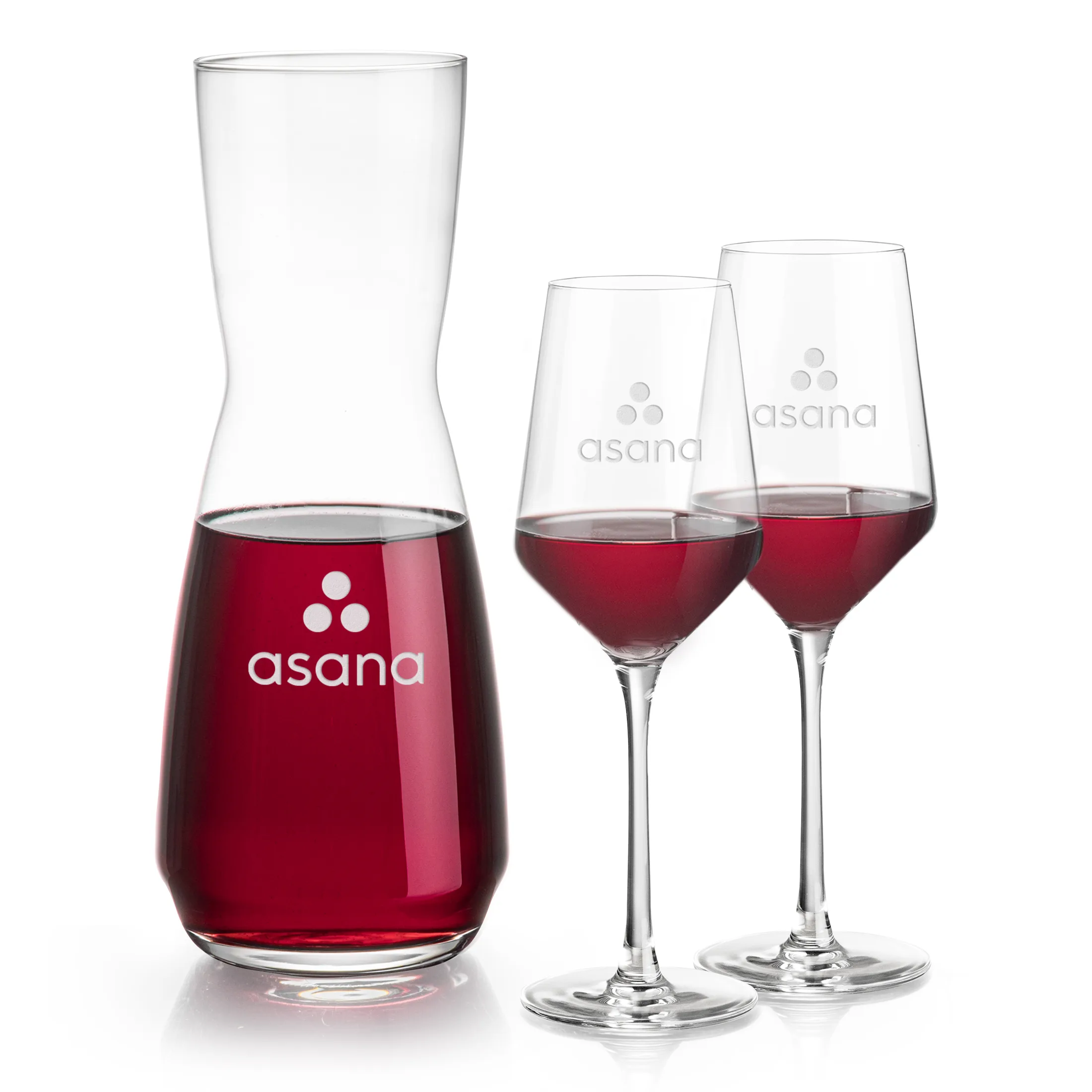Carafe & 2 Wine