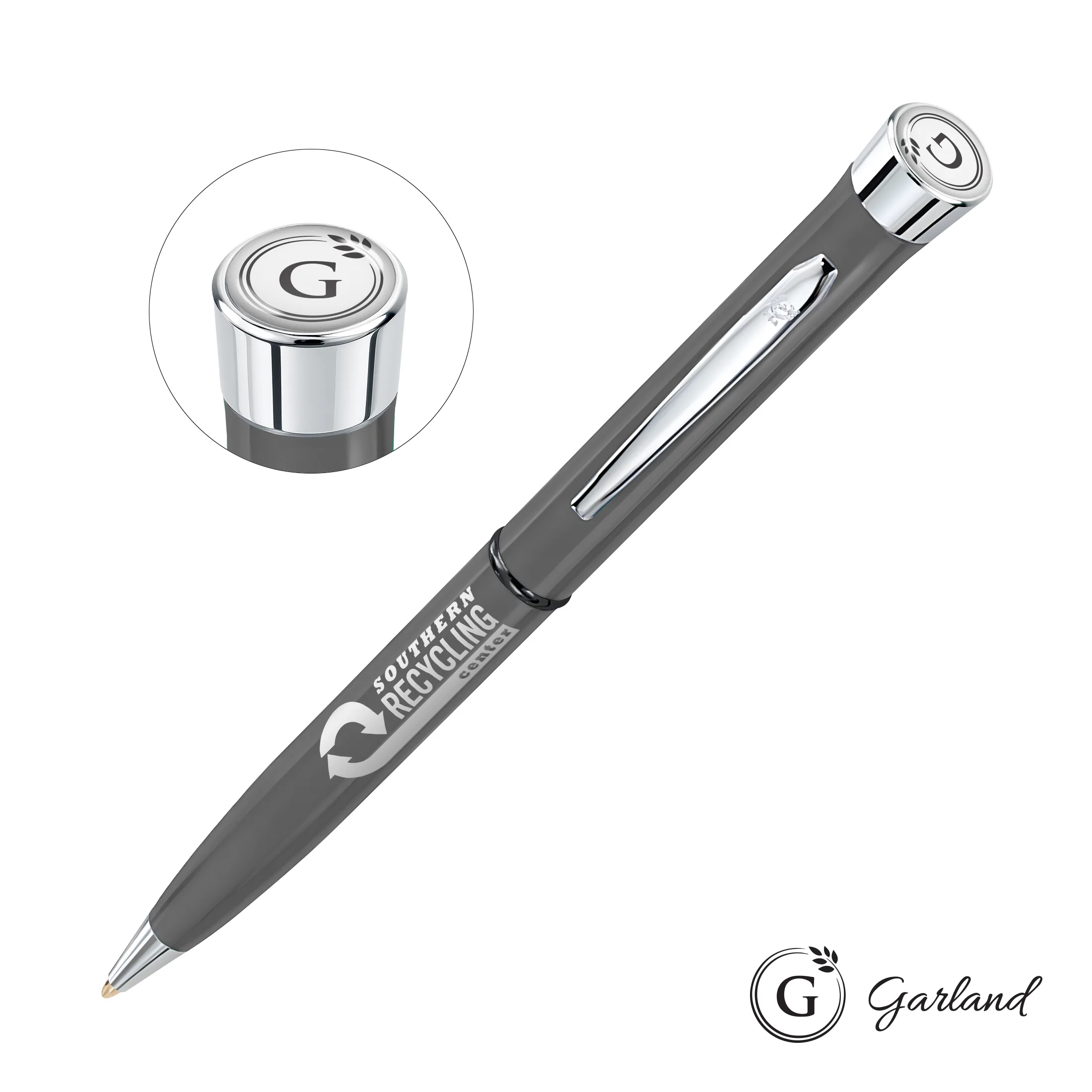 Gray with Black band / Chrome