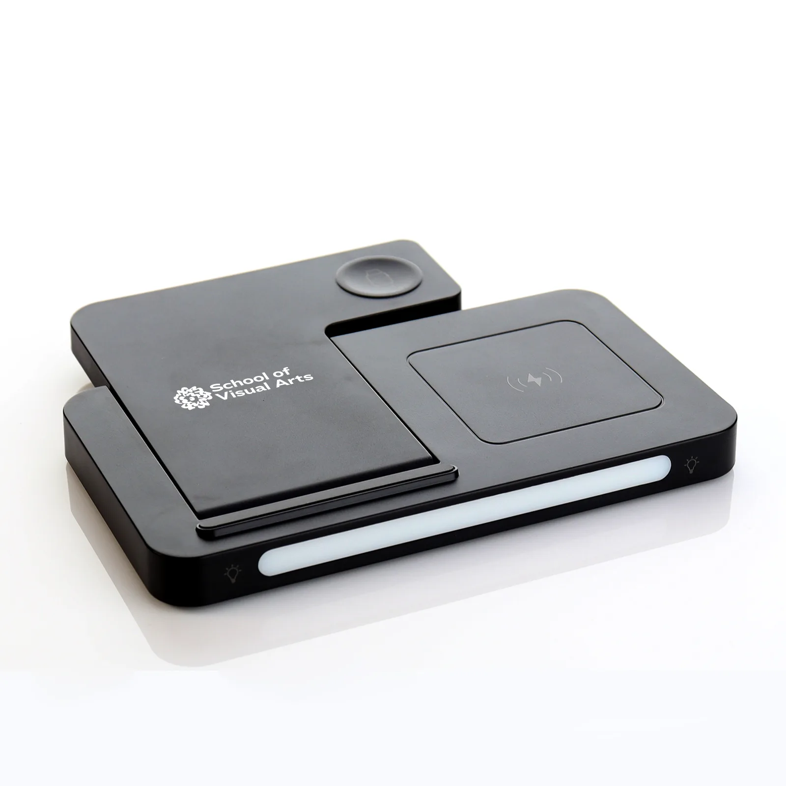 3-in-1 Wireless Charging Station with Adjustable Light view 2