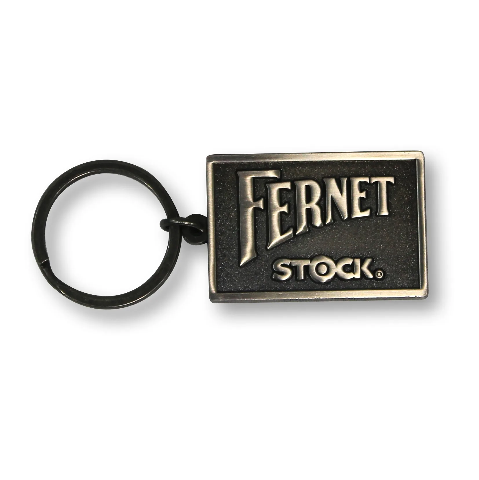 Zinc Die Cast Keychain (1.5"x1 1/8"x1/8")