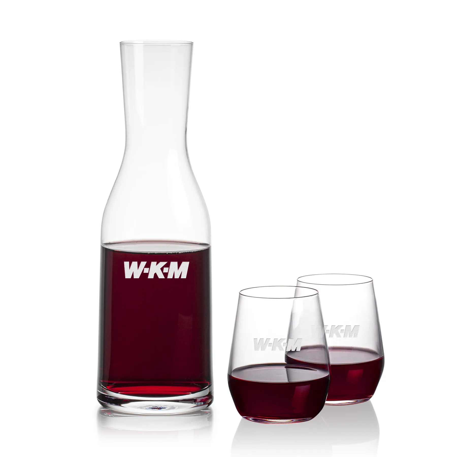 Carafe & 2 Stemless