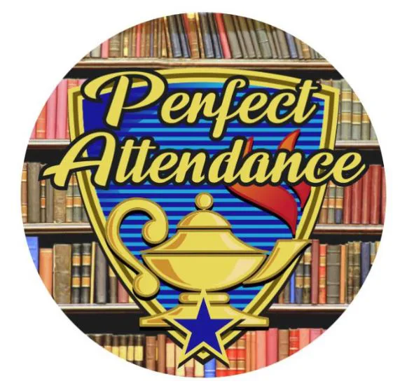 Perfect Attendance Texture Tone® Label