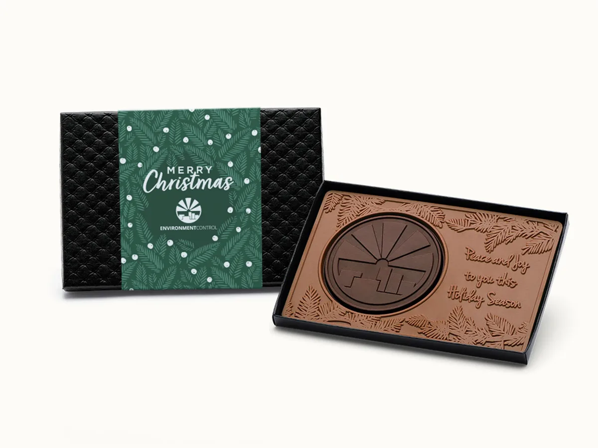 3oz. Combo Chocolate Bar with 4"x6" Gift Box view 2