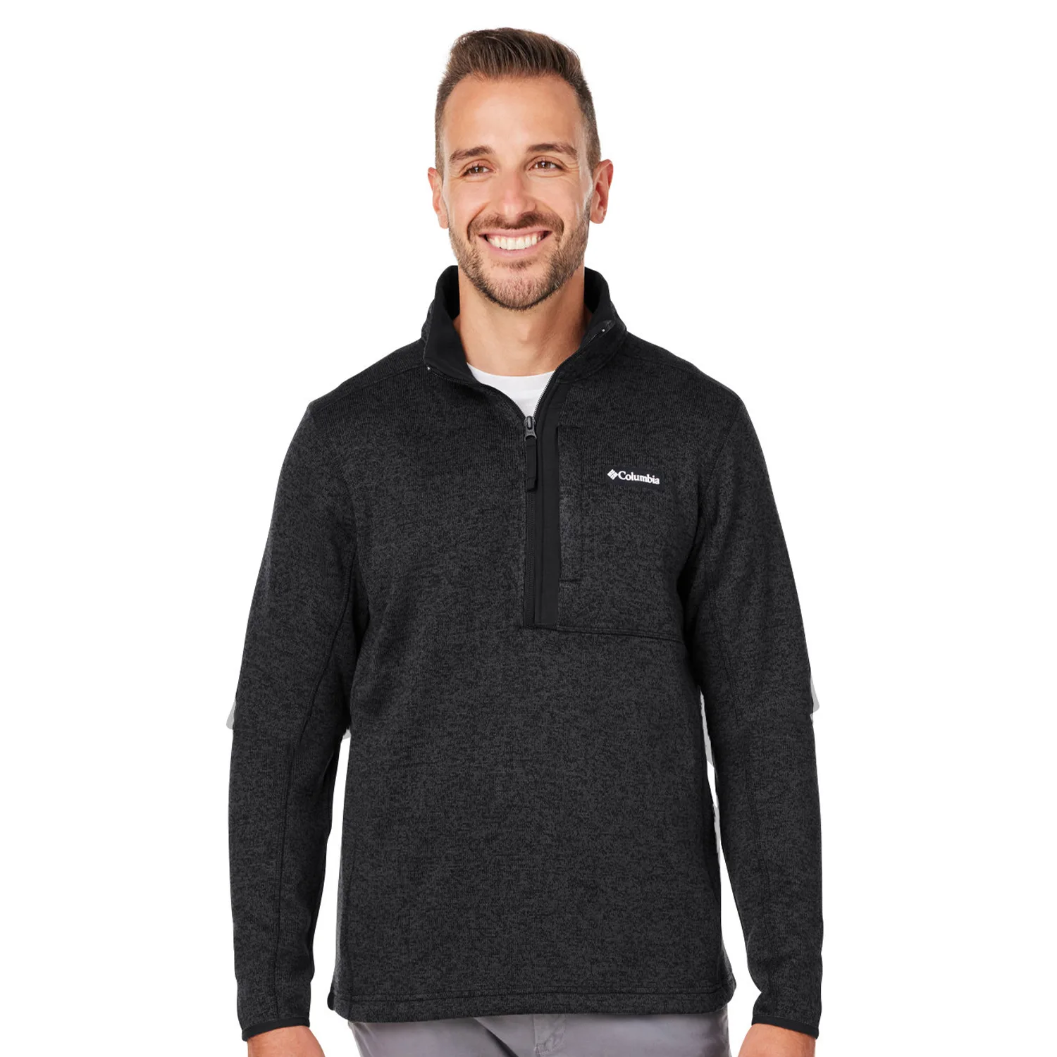 Men's Columbia Sweater Half-Zip Weather view 2