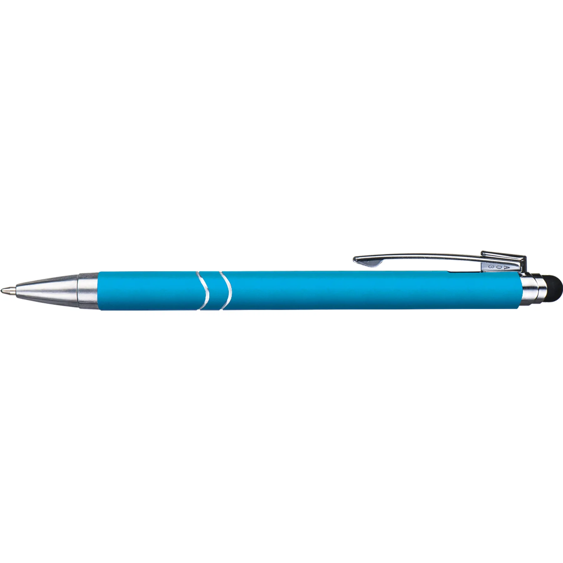 Light Blue/Silver Blank Side View
