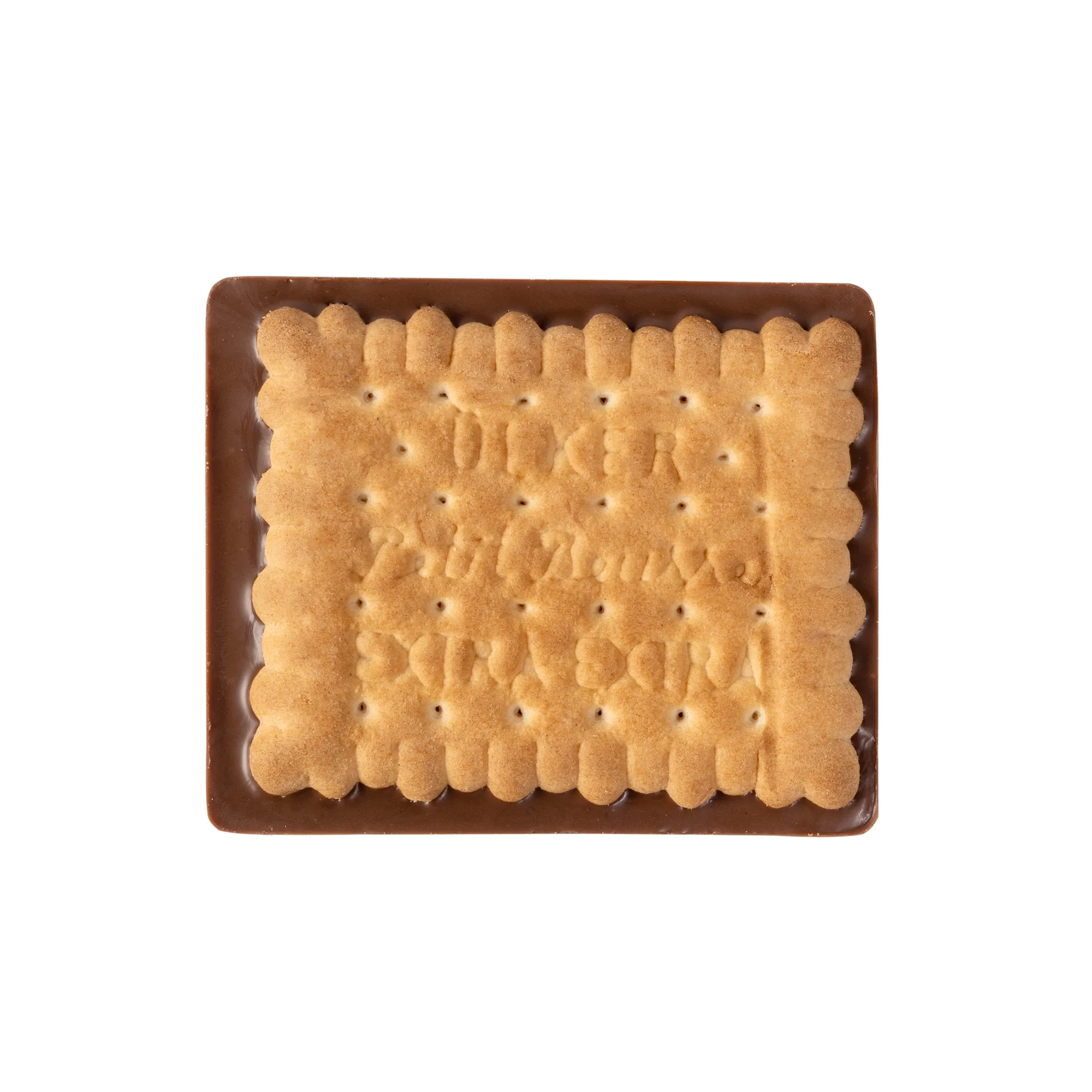 Rectangle Custom Molded Chocolate Cookie view 2