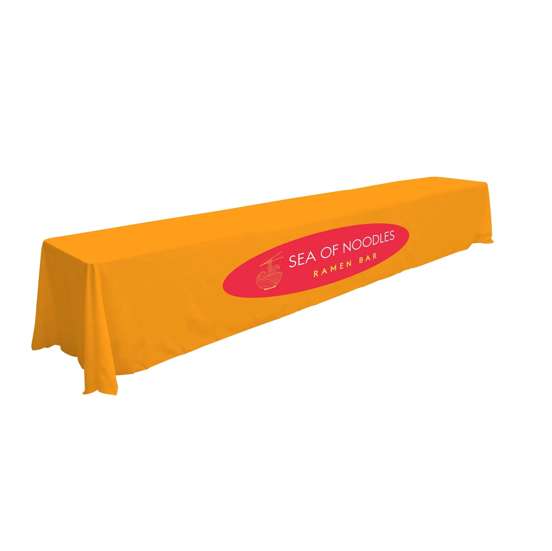 16' Standard Table Throw (Full-Color Front Only) view 4