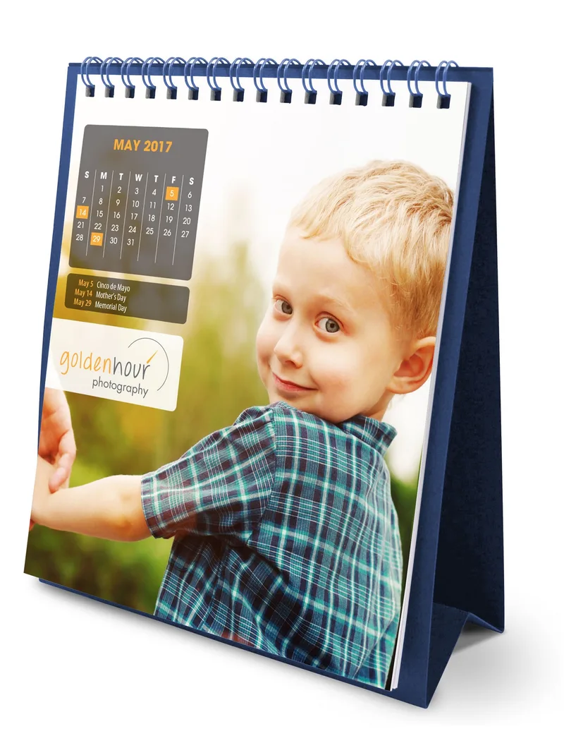 Flip Calendar w/Custom Photos (Tall)