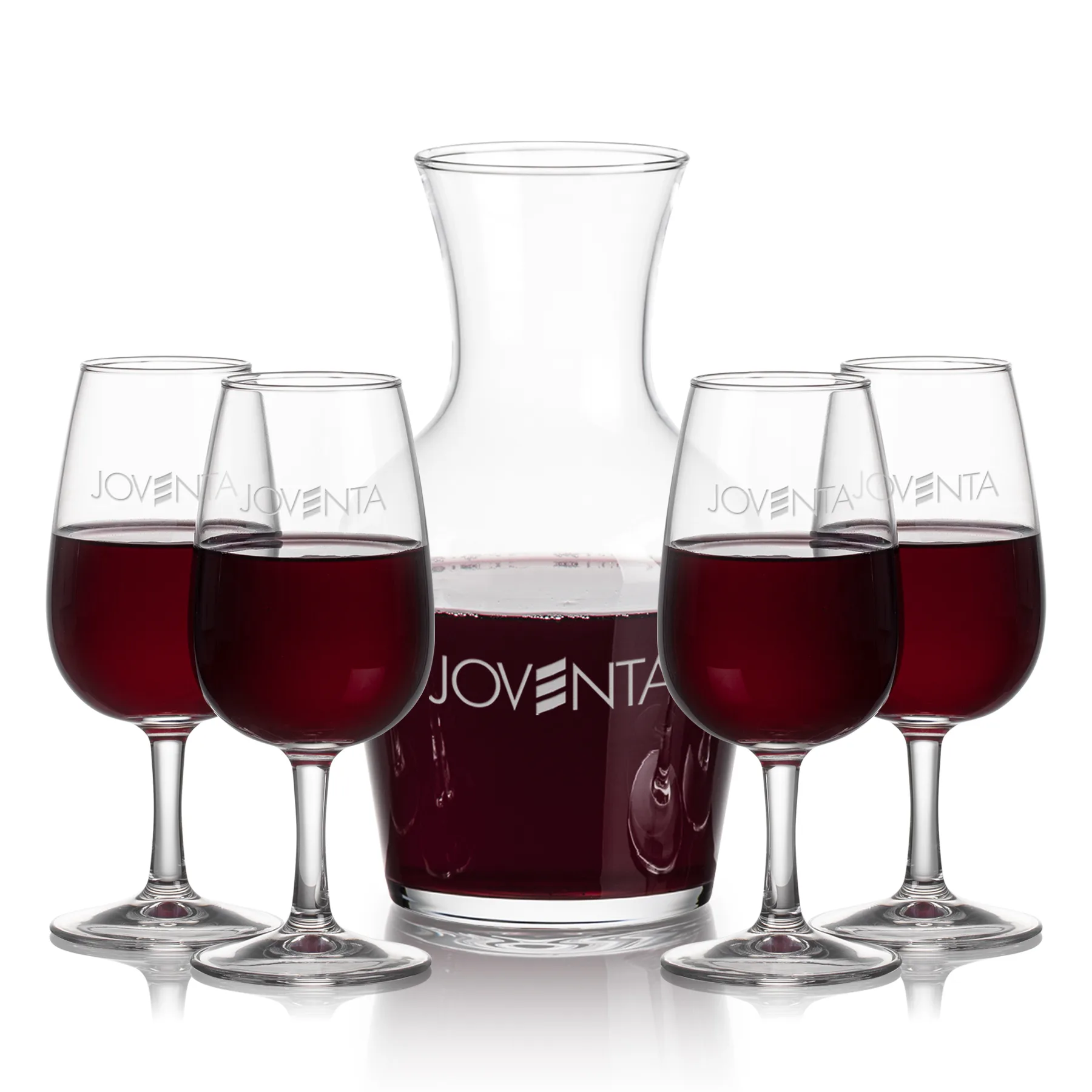 Carafe & 4 Wine