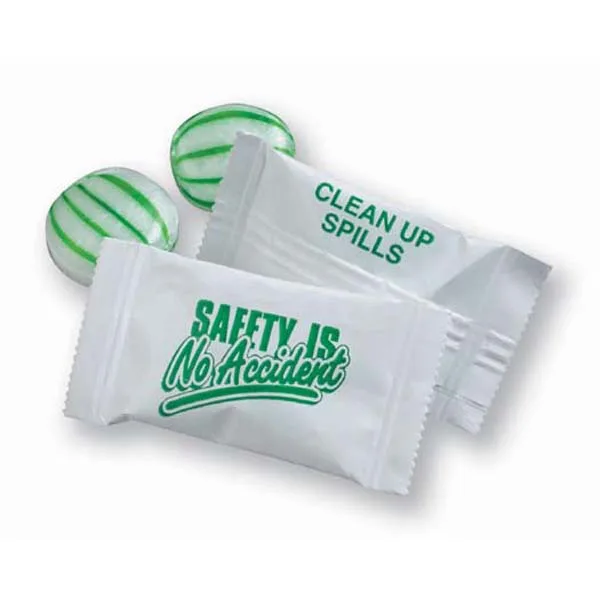 Green Striped Spearmint w/ Stock Safety Wrapper