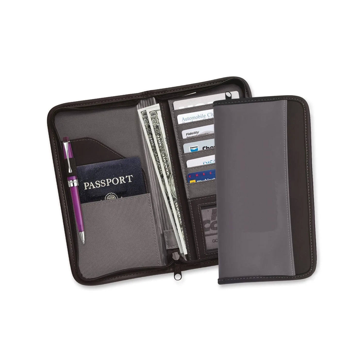 Zippered Vylon Document Case view 2