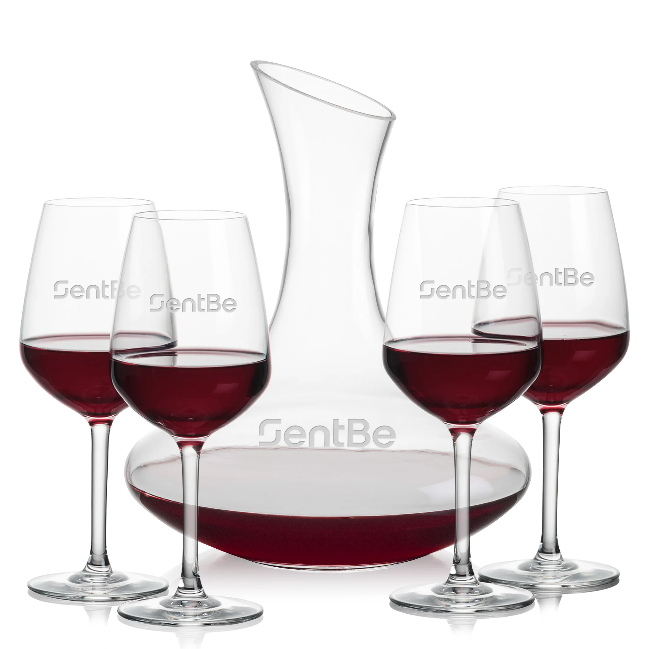 Carafe & 4 Wine