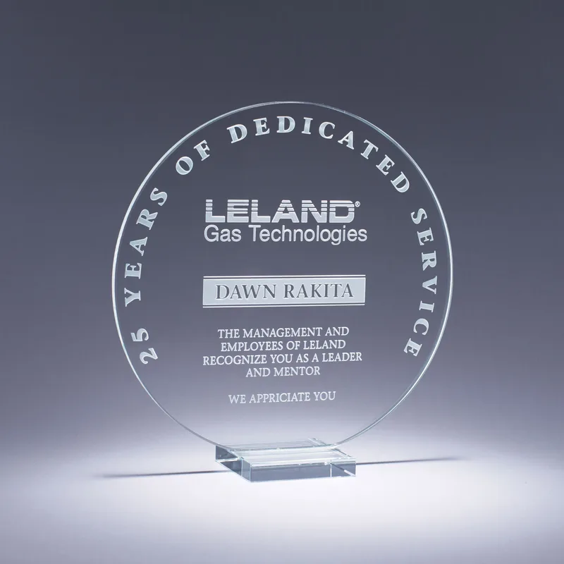 7.25" Serenity Crystal Award