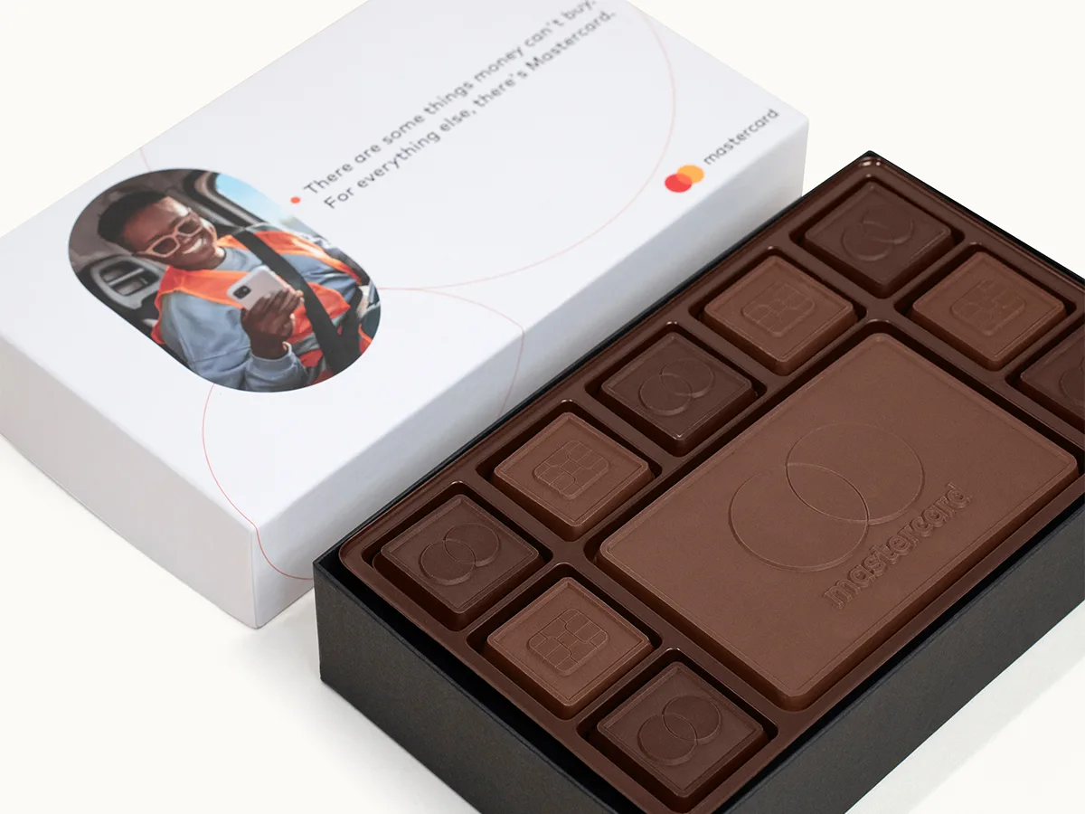 19-Piece Chocolate Ensemble Gift Set with Luxury Custom Packaging view 2