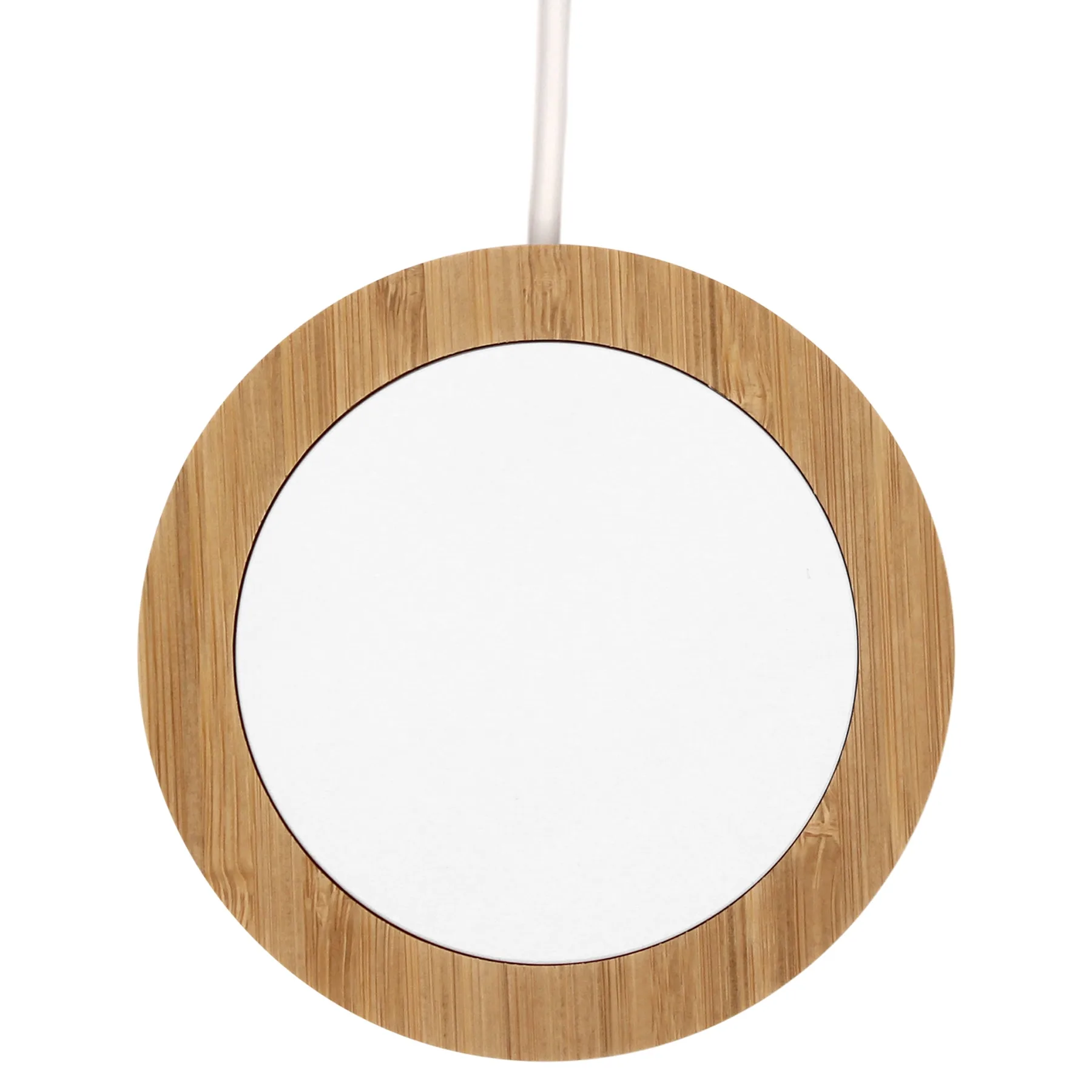 iBevel Plus 15W Wireless Charger With Bamboo Trim view 2
