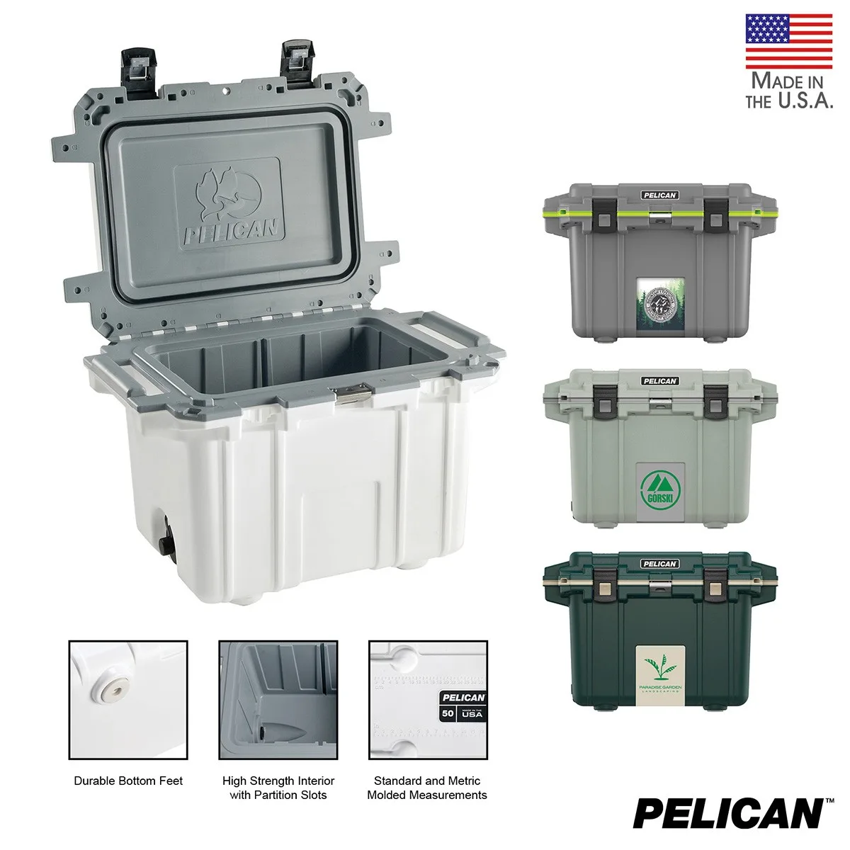 Pelican 50qt Elite Cooler view 2