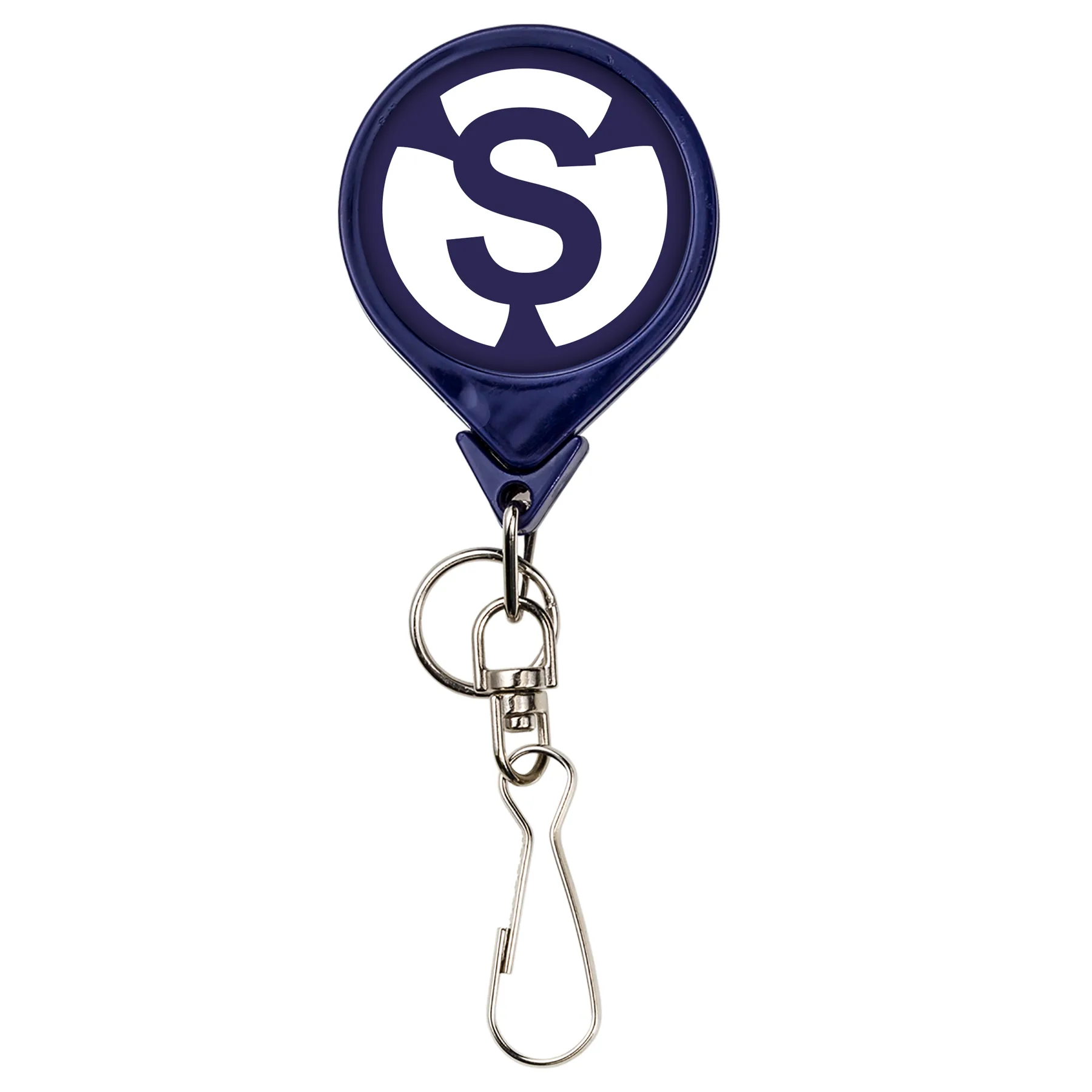 Bamboo Jumbo Round Retractable Badge Reel view 5