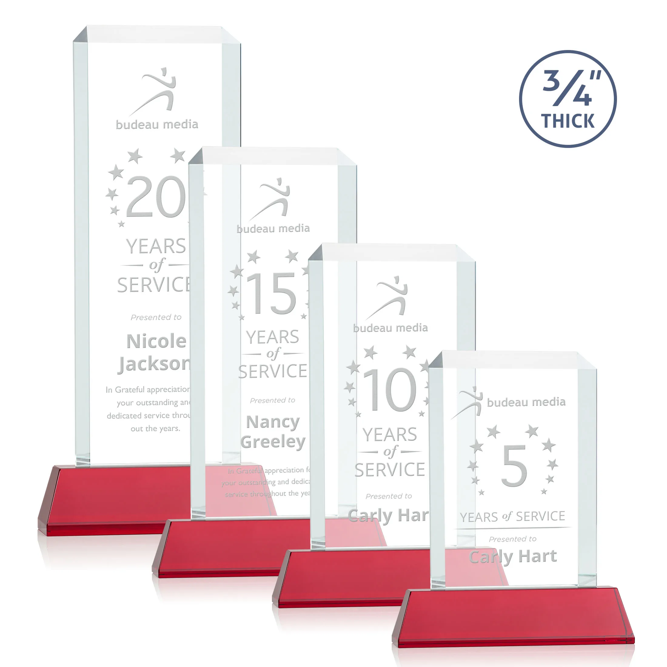 Deep Etch, Newhaven base, Red