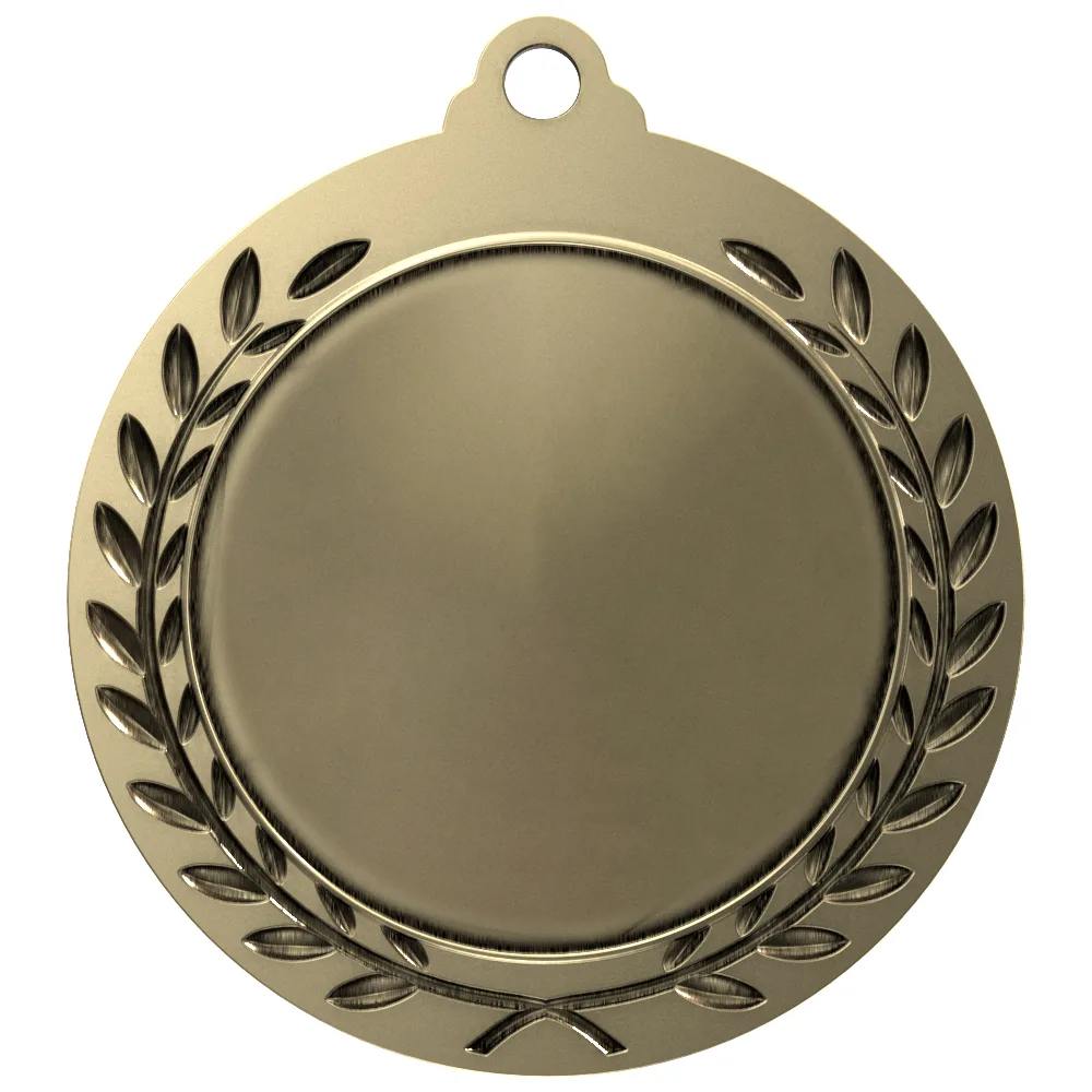 Antique Graduate Wreath Award Medallion (2-3/4") view 2